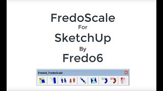 FredoScale Scaling Tapering Stretching SketchUp Plugin [upl. by Chic]