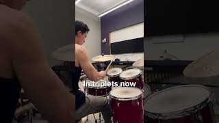 Crossover Lick drums lick [upl. by Arotahs]