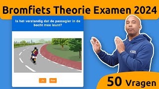 Bromfiets Theorie Examen 2024 [upl. by Wendelin474]