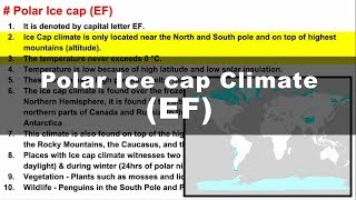 Class 11 Geography Chapter 12  Koeppen’s Scheme of Classification of Climate [upl. by Franz]