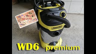 Aspirateur KARCHER WD6 premium [upl. by Enitsahc]