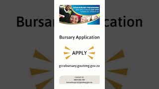 Bursary Application  How to Apply [upl. by Ylrebmik]