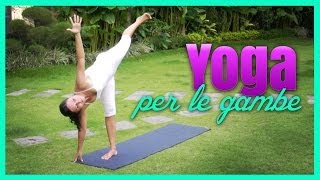 Yoga  Rinforza le gambe migliora la circolazione [upl. by Pontus]