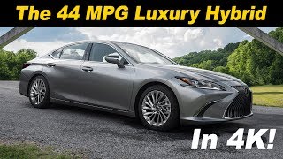 2019 Lexus ES 300h  The 44 MPG Luxury Car [upl. by Anitsyrhc]