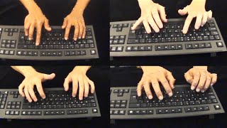 How we type Movement Strategies and Performance in Everyday Typing  Aalto University Research [upl. by Munford]