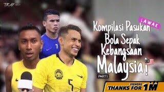 Kompilasi Lawak Pasukan Bola Sepak Malaysia Part 1 AFF Suzuki Cup [upl. by Mirelle]