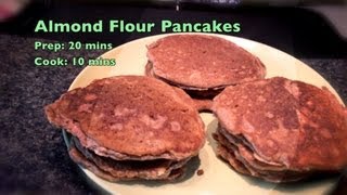 Almond Flour Pancakes Low Carb Gluten Free Wheat Free [upl. by Tivad]