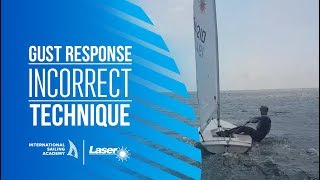 Gust Response and Incorrect Technique  International Sailing Academy [upl. by Gothurd480]