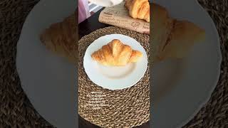 Matcha Croissant asmr croissant pastry dessert [upl. by Ordisi763]