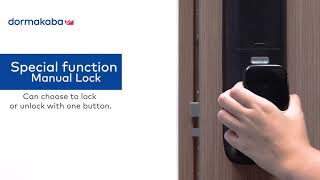 dormakaba Push  Pull Digital Door Lock – MP700 Series – User Guide [upl. by Accalia]