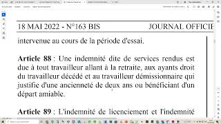 Solde de Tout Compte pour un Contrat à Durée Indéterminée CDI au Gabon [upl. by Bolme]