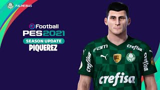 Joaquín Piquerez PES 2021  How to create I Como fazer [upl. by Diarmuid]