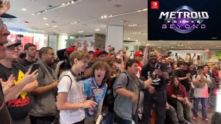 Metroid Prime 4 Reveal Live Reactions at Nintendo NY E3 2017 [upl. by Anem839]