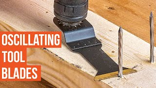 7 Best Oscillating Tool Blades [upl. by Evie]