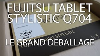 FUJITSU Stylistic Q704  Unboxing [upl. by Janeva795]