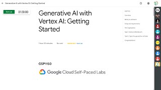 Generative AI with Vertex AI Getting Started  GSP1150  Arcade  2024  Google Cloud  qwiklabs [upl. by Ilka]