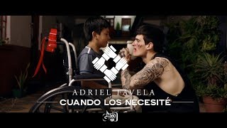 Adriel Favela quotCUANDO LOS NECESITEquot Video oficial [upl. by Akinor]