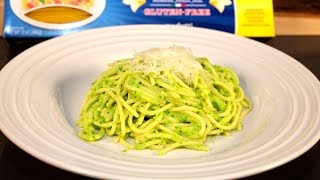 Pasta with a Pea Ricotta Sauce  GlutenFree Recipe  Cooking with Schar feat Sarah Green [upl. by Lledyl]