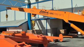 A new luffing crane manufactured in Perth [upl. by Hterag466]