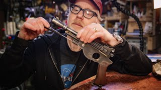 Adam Savage Assembles a Mandalorian Blaster Kit [upl. by Ahgem]