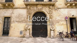 Property Tour in Lecce Puglia [upl. by Assen]