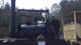 Replica of the 1813 Puffing Billy Locomotive at Beamish Open Air Museum read description [upl. by Asiluj358]