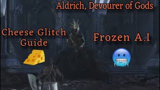 Dark Souls 3 PS4 Aldrich Devourer of Gods Glitch Cheese Guide [upl. by Jonna]