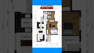 9x14m 2 Bedroom Floor Plan [upl. by Kcire]