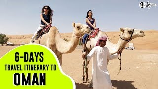 The Ultimate 6 Days Travel Itinerary For Oman  Curly Tales [upl. by Ahsila]