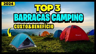 🏆Top 3 Melhores Barracas de Camping 2024Qual a Melhor Barraca para Acampar Custo Benefício [upl. by Dragelin544]