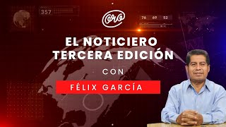 El Noticiero Tercera Emisión con Félix García a través de La Mejor Oaxaca 10092024 [upl. by Ytsirhc]