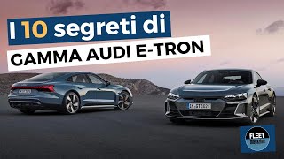 I 10 segreti della gamma Audi etron [upl. by Nnylireg]