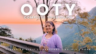 Ooty Travel Vlog  A complete travel guide  Malayalam with english sub  Ooty Tourist Places [upl. by Nuavahs]