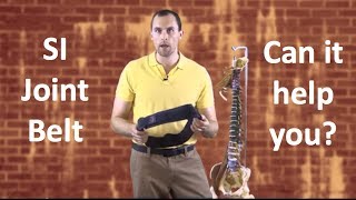 How To Use An SI Belt To Relieve Your Sacroiliac Joint Pain [upl. by Beka876]