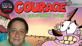 Marty Grabstein Talks Courage the Cowardly Dog Northwest Arkansas Comic Con [upl. by Annoiek]