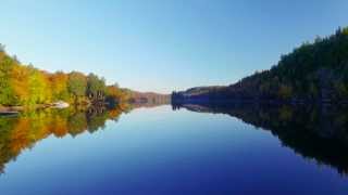 Algonquin Park  Lake Oxtongue  Fall Colours [upl. by Eissirk]