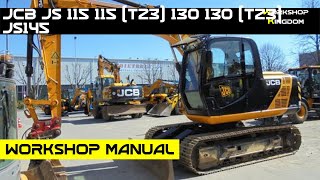 JCB JS115 JS115 T23 JS130 JS130 T23 JS145 Workshop Service Repair Manual English  PDF Download [upl. by Nocaj]