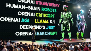 AI Shocks Again AI Robots with Human Brain AGI OpenAI DeepMind amp More July Monthly News [upl. by Einaled912]