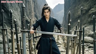 Kung Fu Movie A lad mocked as worthless is chosen by a divine sword becoming supreme sect leader [upl. by Nelram69]