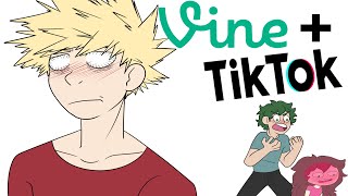 Vine and TikTok Animatic BNHA [upl. by Burk]