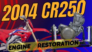 2004 Honda CR250 Engine Restoration [upl. by Gorlicki]