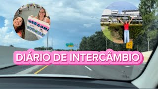 DIÁRIO DE INTERCÂMBIO 1  embarque  chegada 🇺🇸 [upl. by Solram83]