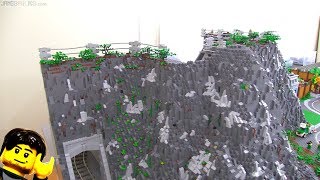 Progress on the big LEGO mountain  hill thing [upl. by Terrag]