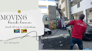 Relocating back to Zimbabwe🇿🇼 Part 1 Moving out Packing Decisions Decisions [upl. by Junius669]