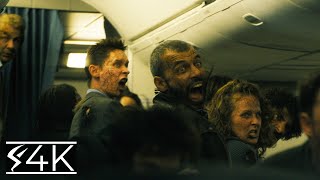 Zombies On Plane 4K World War Z [upl. by Aek]