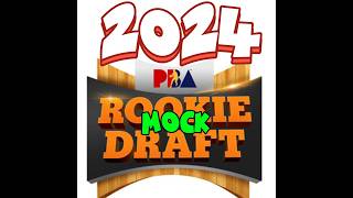 PBA 2024 Rookie Mock Draft [upl. by Artimed]