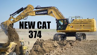 Flannery Plant Hires New Cat 374 [upl. by Tanner622]