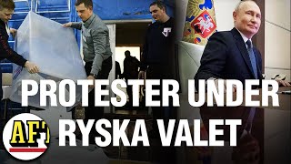 Putin går mot seger i ryska presidentvalet [upl. by Linet762]