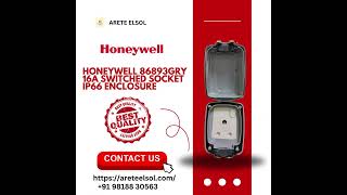 HONEYWELL 86893GRY 16A SWITCHED SOCKET IP66 ENLCLOSURE [upl. by Nonnac]