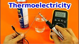 Thermoelectricity Seebeck and Peltier Effect Electricity Generation from Heat [upl. by Swihart]